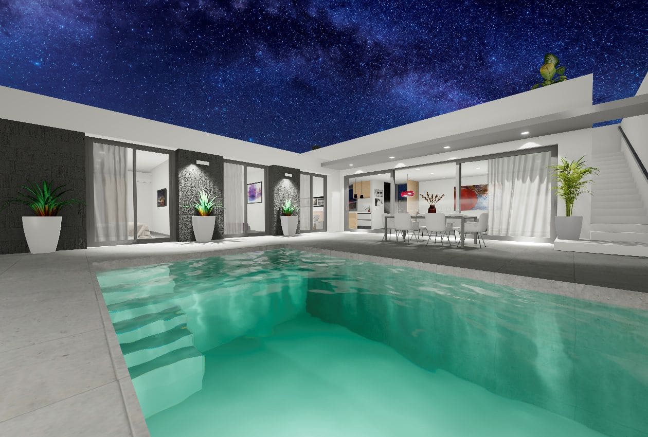 3 Zimmer Villa zu verkaufen in San Juan de los Terreros mit Pool - 487.000 € (Ref: 8283787)