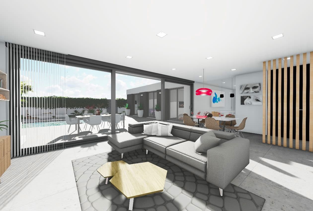 3 Zimmer Villa zu verkaufen in San Juan de los Terreros mit Pool - 487.000 € (Ref: 8283787)