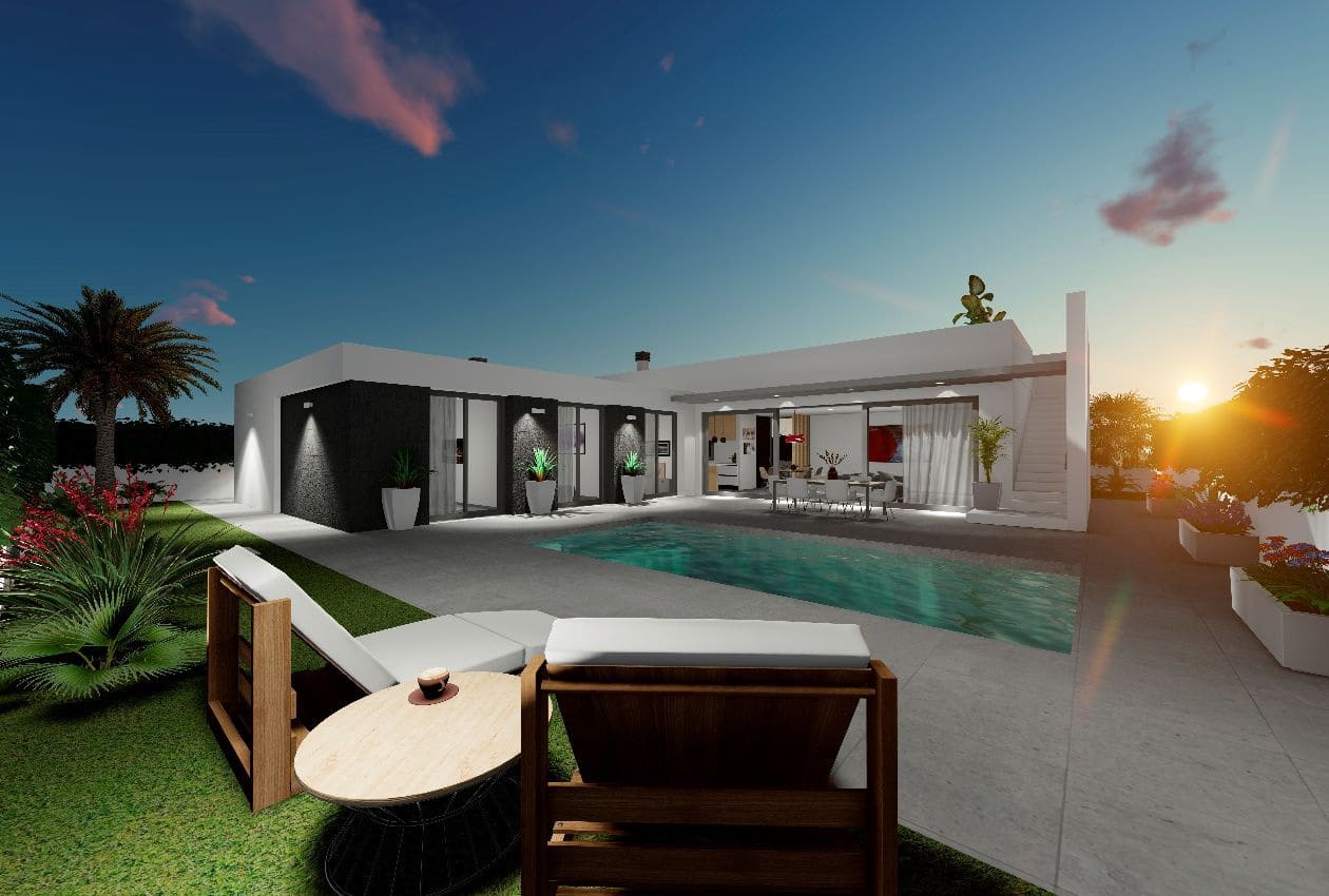 3 Zimmer Villa zu verkaufen in San Juan de los Terreros mit Pool - 487.000 € (Ref: 8283787)
