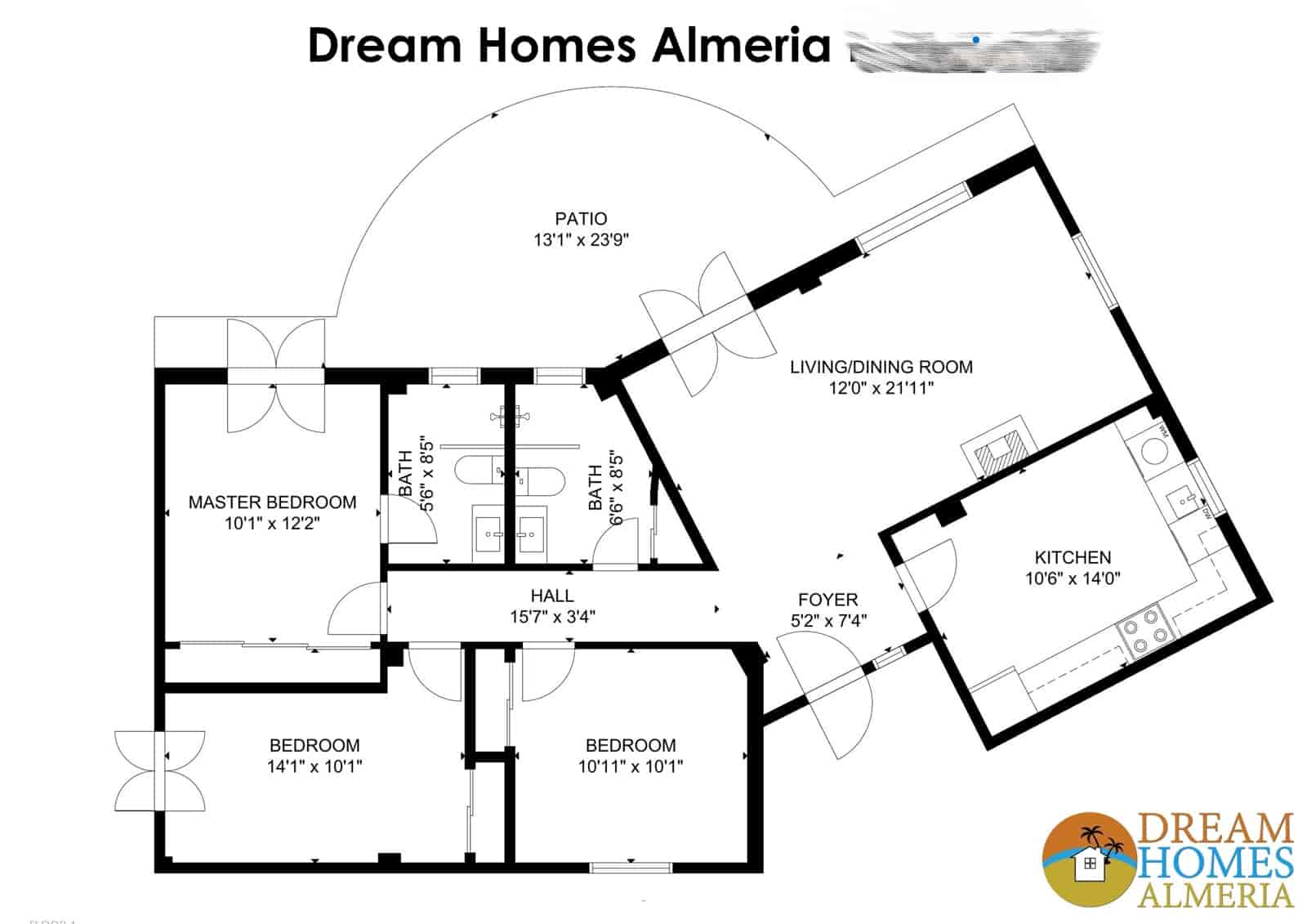 3 soveværelse Villa til salg i Arboleas med swimmingpool - € 249.995 (Ref: 9523380)