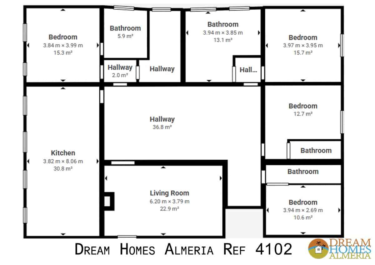 4 soverom Finca/Herregård til salgs i Oria med svømmebasseng - € 384 995 (Ref: 9610520)