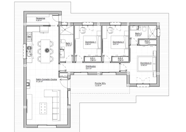 3 camera da letto Villa in vendita in Arboleas con piscina - 295.000 € (Rif: 9769100)