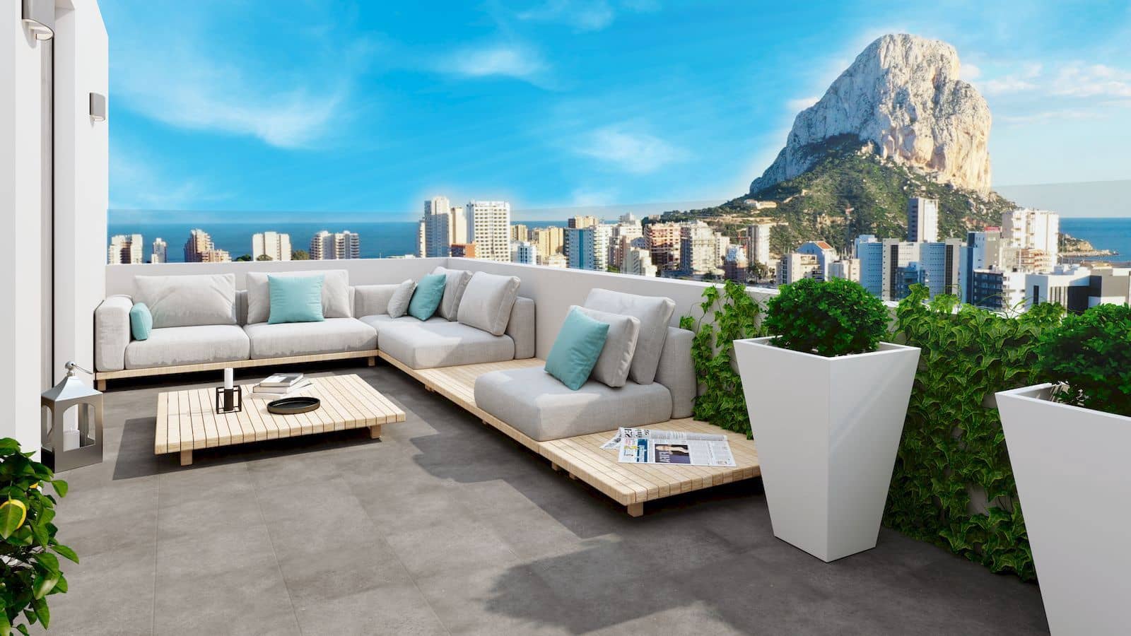 2 soveværelse Lejlighed til salg i Calpe / Calp med swimmingpool - € 559.250 (Ref: 8766530)