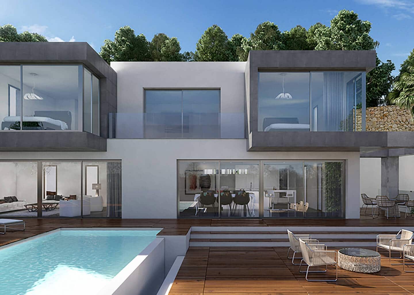 5 Zimmer Villa zu verkaufen in Calpe / Calp mit Pool Garage - 2.867.000 € (Ref: 8766580)