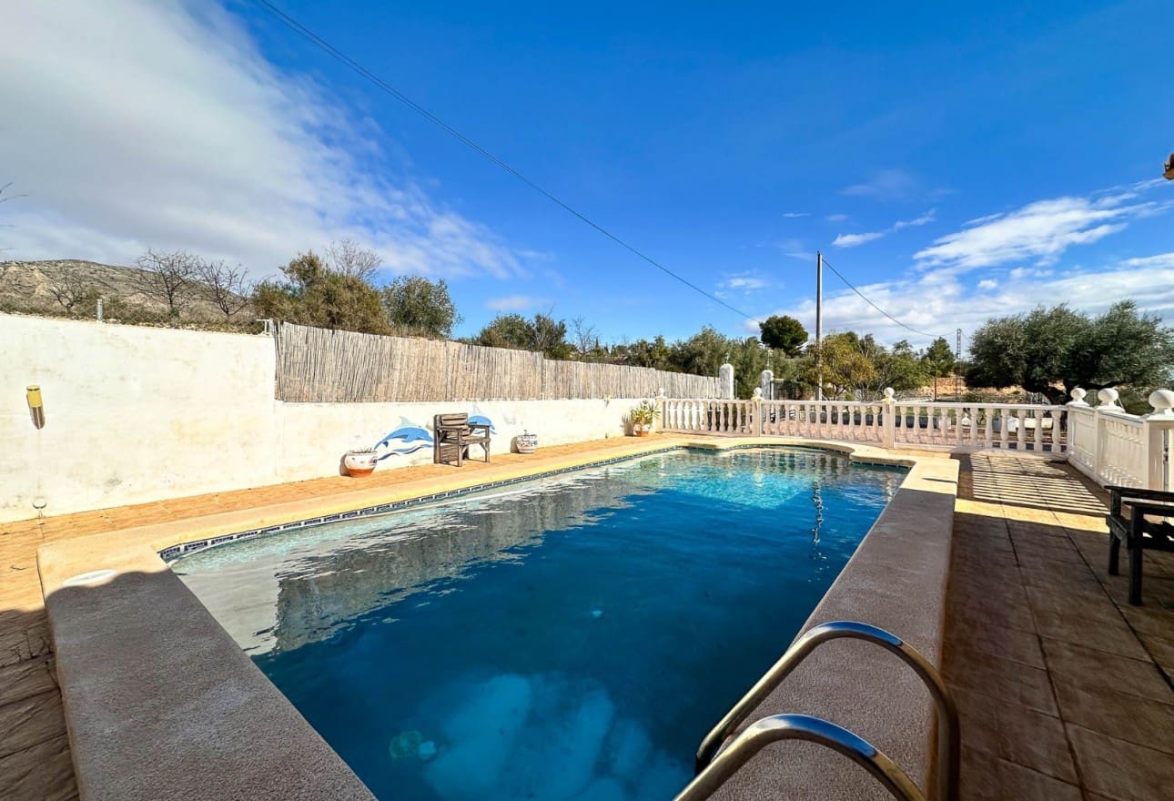 3 chambre Finca/Maison de Campagne à vendre à Hondon de las Nieves avec piscine - 269 950 € (Ref: 9525626)