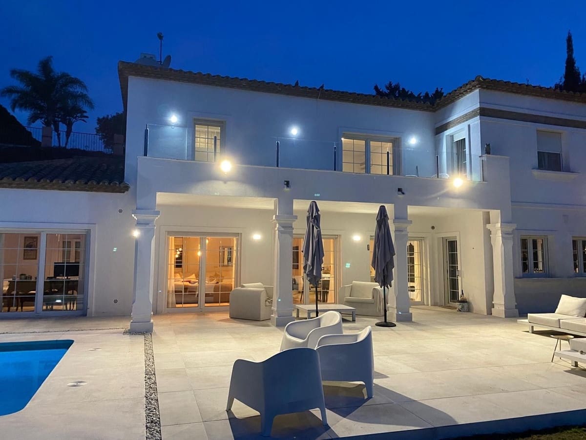 4 sypialnia Willa do wynajęcia w Benahavis z basenem garażem - 8 000 € (Ref: 10135174)