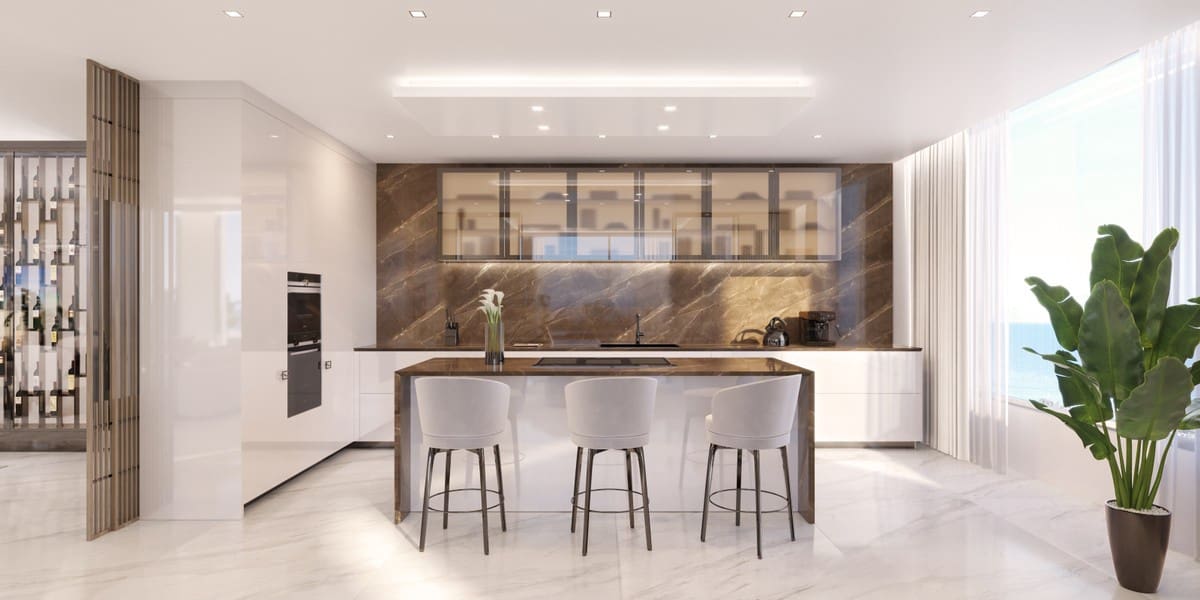 4 chambre Penthouse à vendre à Golden Mile avec piscine garage - 4 450 000 € (Ref: 5907996)