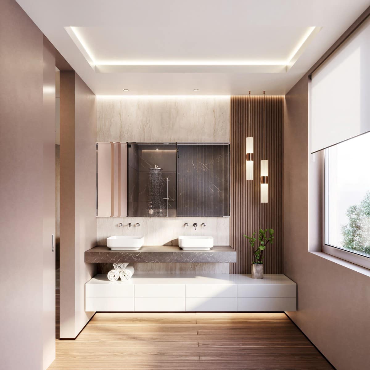 4 chambre Penthouse à vendre à Golden Mile avec piscine garage - 4 450 000 € (Ref: 5907996)