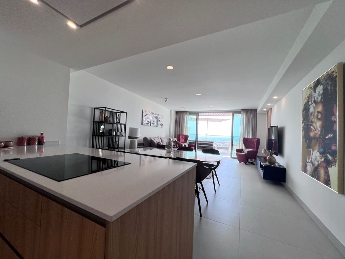 Appartement de 2 chambres de location de vacances à La Cala de Mijas avec piscine garage - 1 500 € (Ref: 6973613)