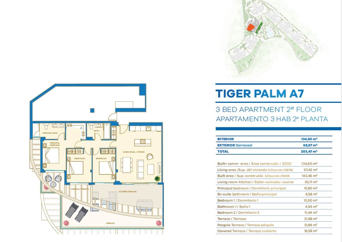 3 Zimmer Apartment zu verkaufen in La Cala de Mijas mit Pool Garage - 999.950 € (Ref: 8998134)