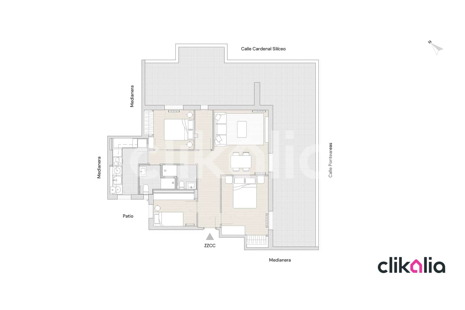 3 soverom Penthouse til salgs i Madrid by - € 770 000 (Ref: 8930767)