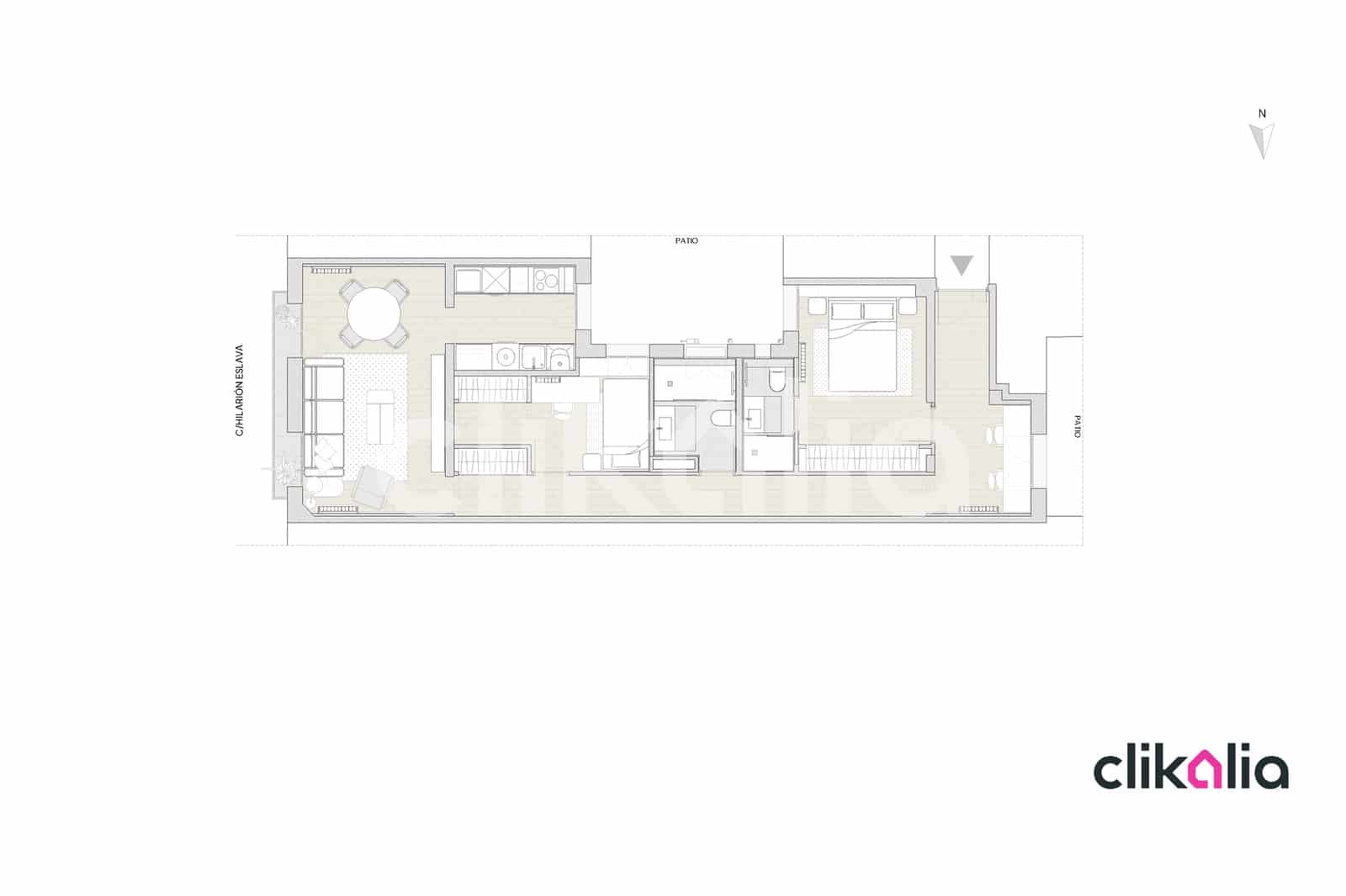2 slaapkamer Flat te koop in Madrid stad - € 940.000 (Ref: 9050494)