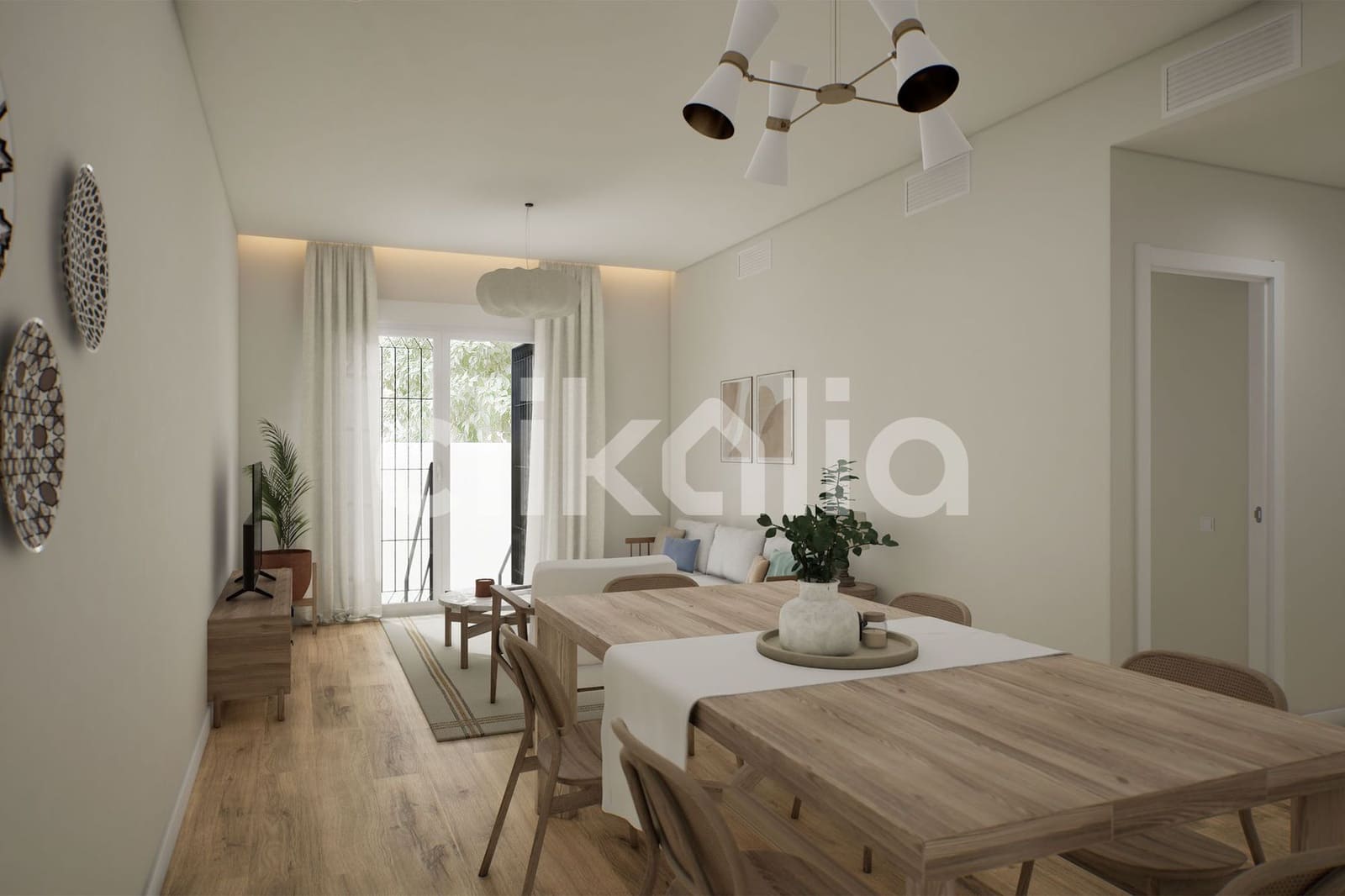 4 sypialnia Mieszkanie na sprzedaż w Miasto Sewilla z basenem garażem - 550 000 € (Ref: 9096989)