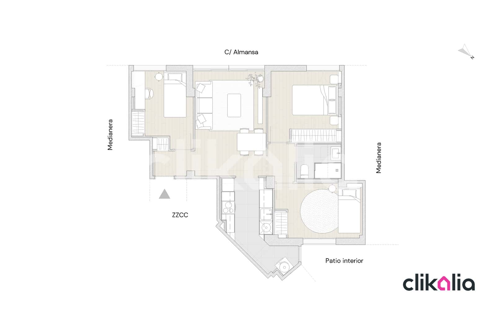 3 soverom Leilighet til salgs i Malaga by - € 380 000 (Ref: 9131784)