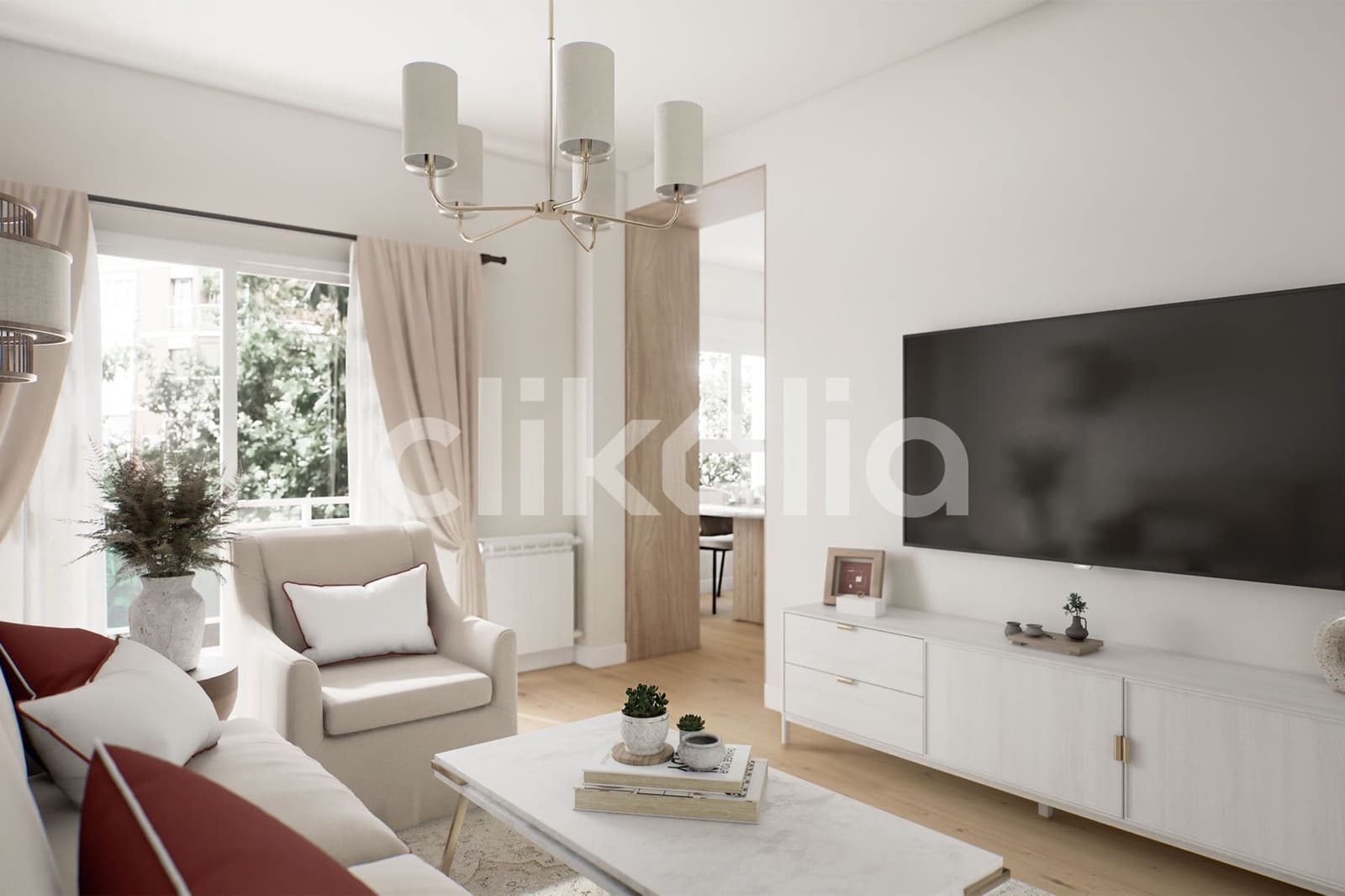 3 soveværelse Lejlighed til salg i Madrid by - € 750.000 (Ref: 9134731)