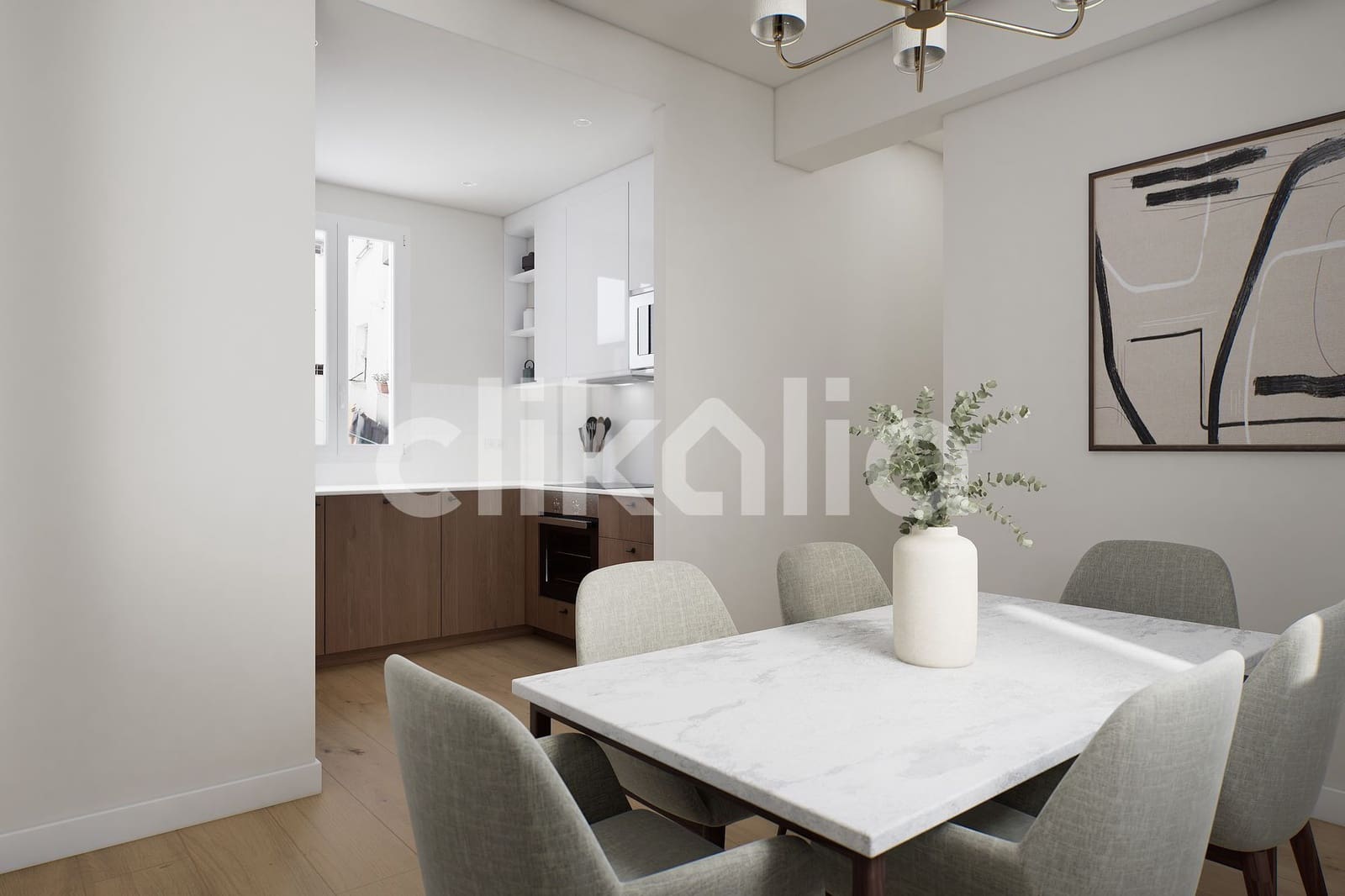 2 soveværelse Lejlighed til salg i Madrid by - € 740.000 (Ref: 9148013)