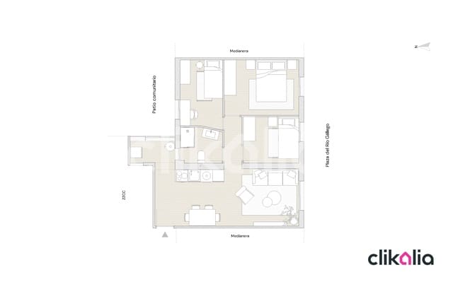 3 makuuhuone Huoneisto vuokrattavana paikassa Leganés - 1 100 € (Ref: 9158643)