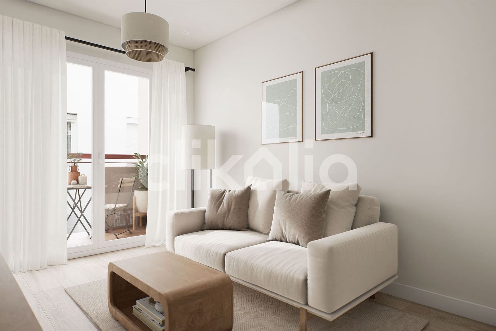 1 soveværelse Lejlighed til salg i Madrid by - € 450.000 (Ref: 9158652)