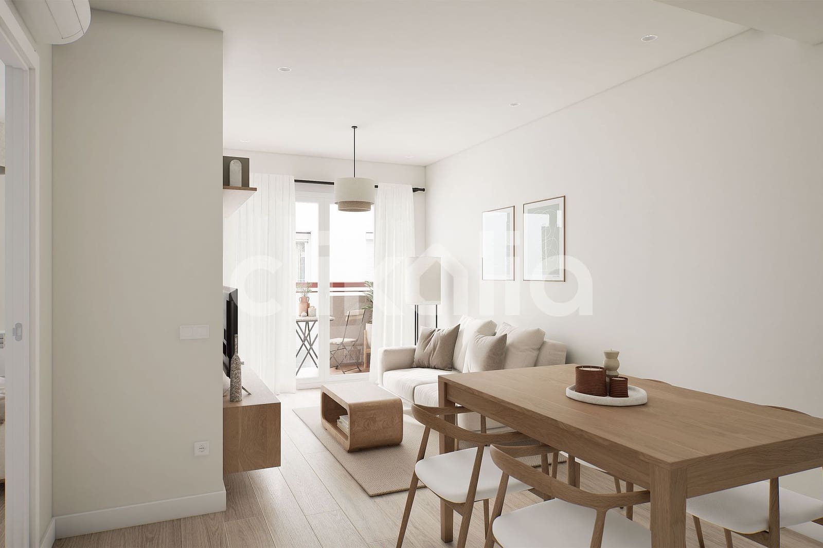 1 soveværelse Lejlighed til salg i Madrid by - € 450.000 (Ref: 9158652)