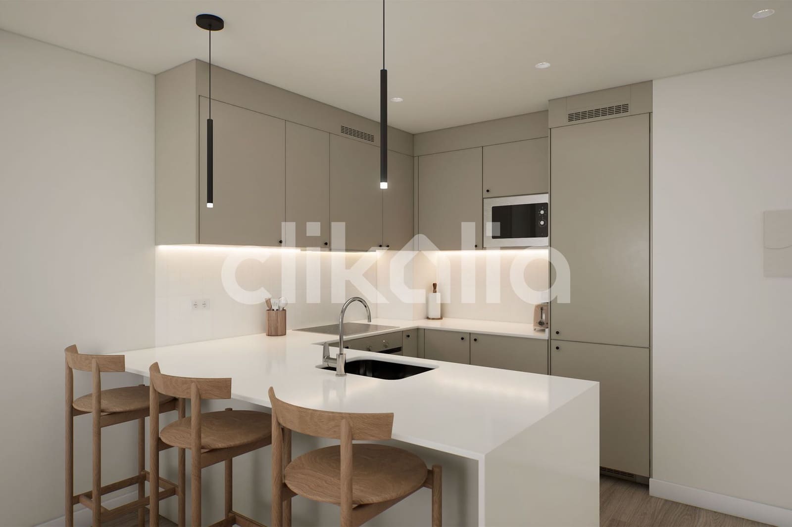 1 soveværelse Lejlighed til salg i Madrid by - € 450.000 (Ref: 9158652)