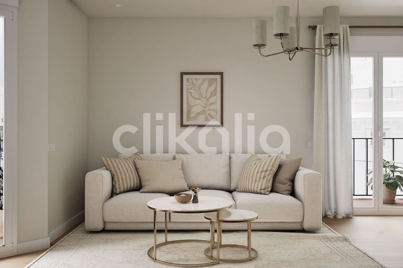 2 soveværelse Lejlighed til salg i Madrid by - € 645.000 (Ref: 9190562)