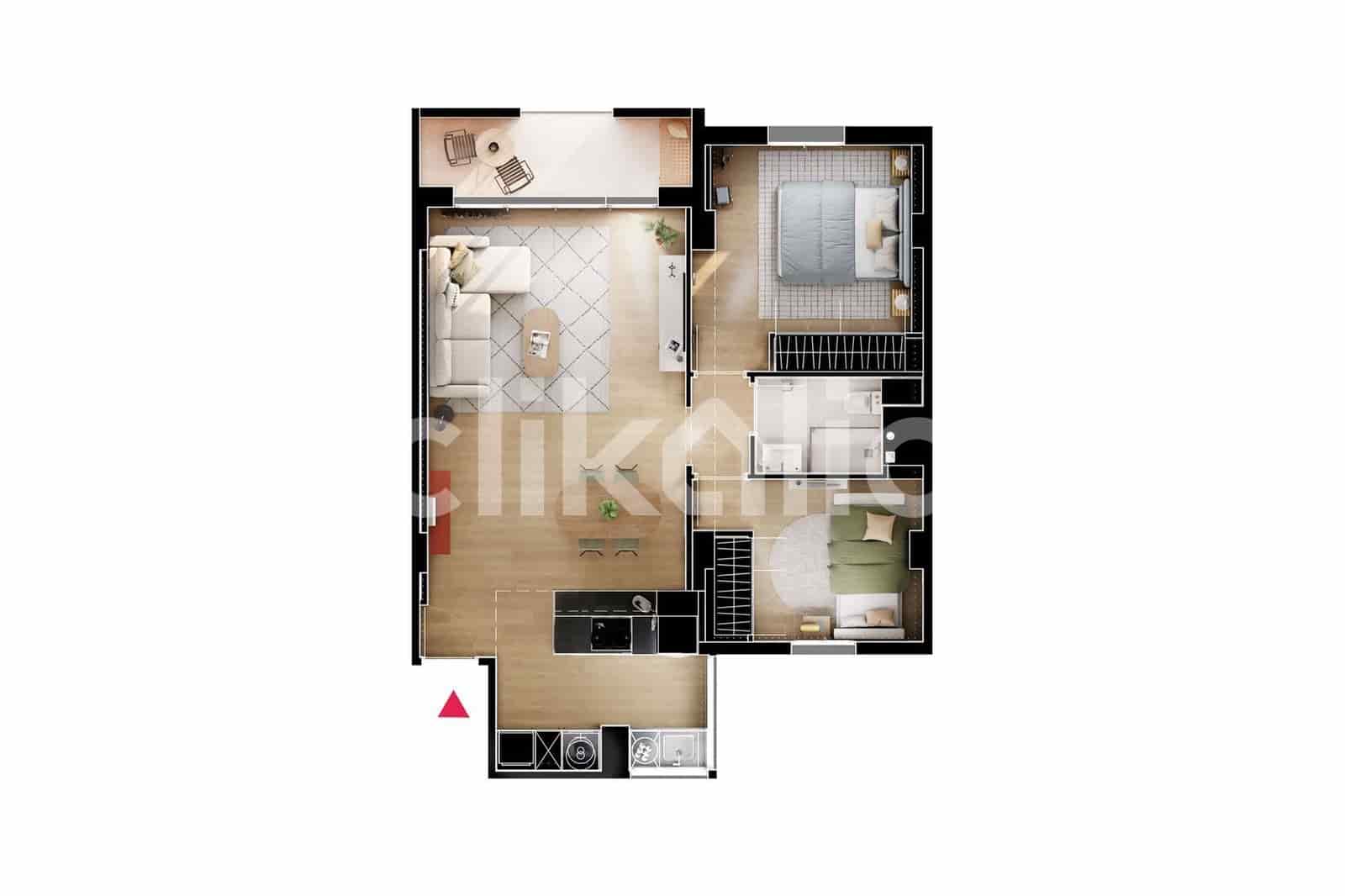 2 soverom Leilighet til salgs i Malaga by - € 326 000 (Ref: 9258200)