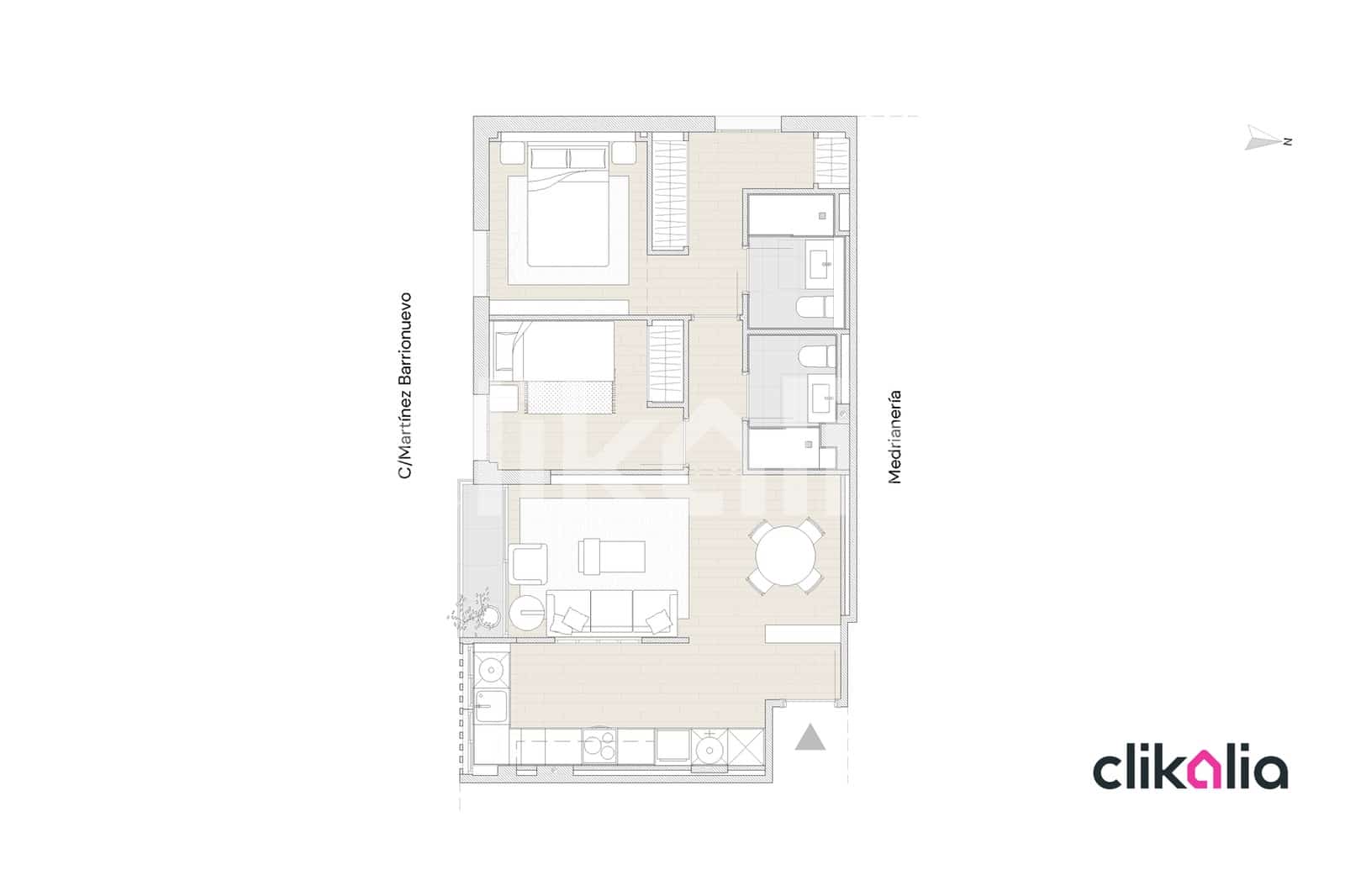 2 soverom Leilighet til salgs i Malaga by - € 339 000 (Ref: 9261996)