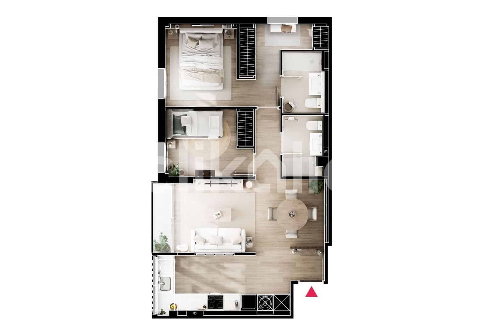 2 soverom Leilighet til salgs i Malaga by - € 339 000 (Ref: 9261996)