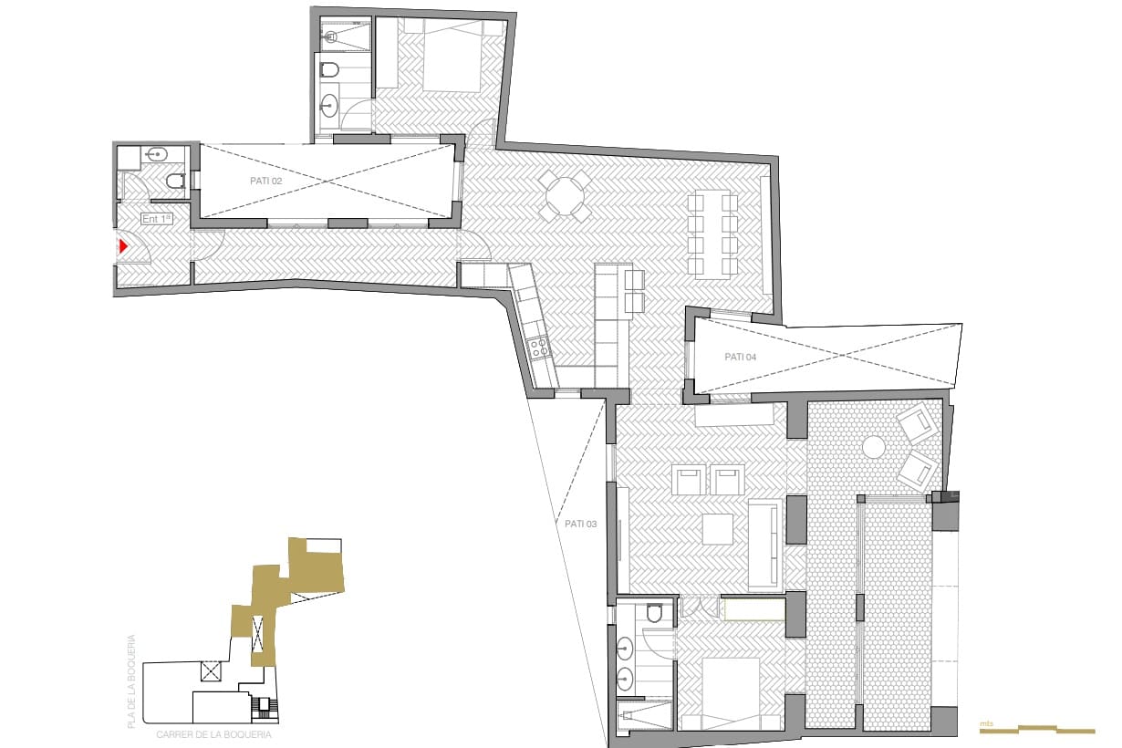 2 camera da letto Appartamento in vendita in Barcelona citta - 725.000 € (Rif: 9329812)