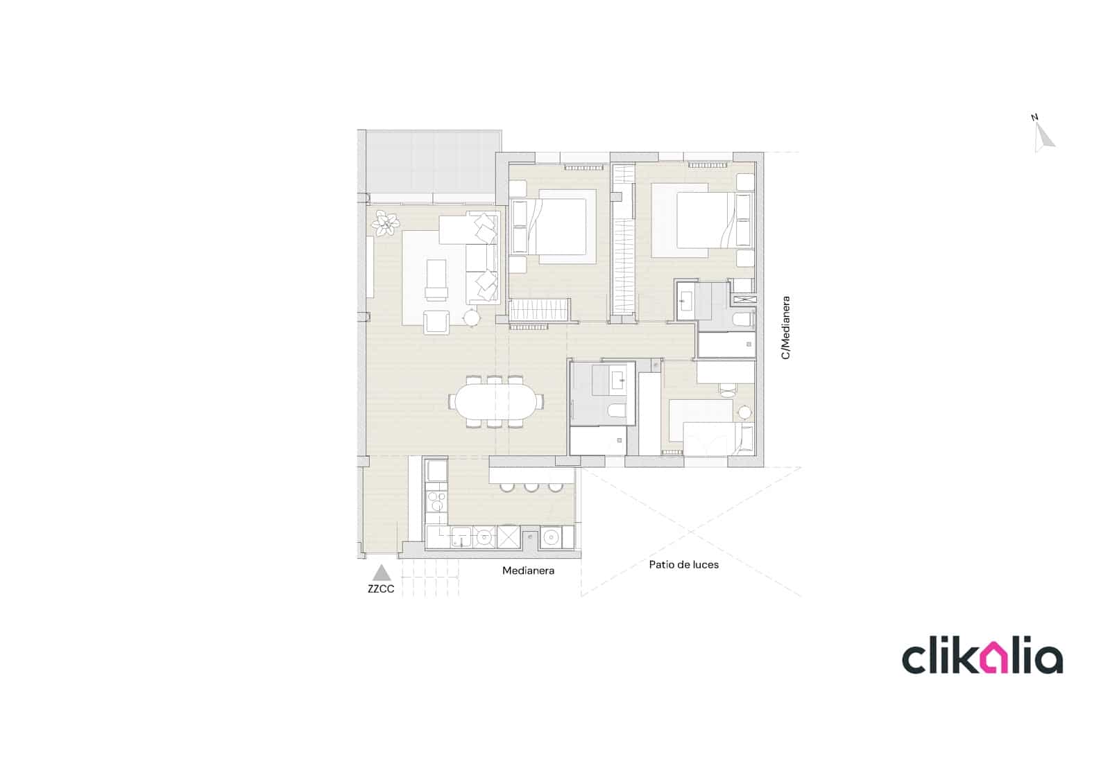 3 soverom Leilighet til salgs i Madrid by - € 615 000 (Ref: 9362854)