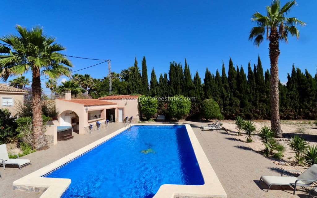 4 chambre Finca/Maison de Campagne à vendre à Catral avec piscine garage - 459 000 € (Ref: 9360905)