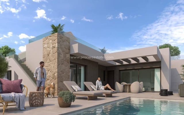 Chalet de 3 habitaciones en Atalaya Park, Benijófar en venta con piscina - 615.000 € (Ref: 9850101)
