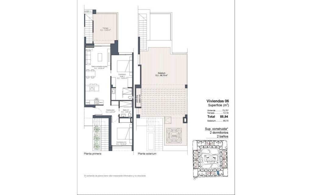 2 camera da letto Appartamento in vendita in Ciudad Quesada con piscina - 358.000 € (Rif: 9850103)
