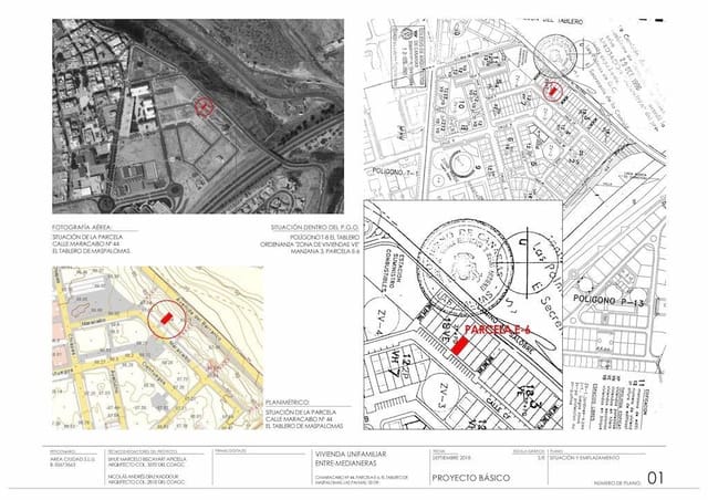 Building Plot for sale in El Tablero, San Bartolomé de Tirajana - € 166,000 (Ref: 6091630)