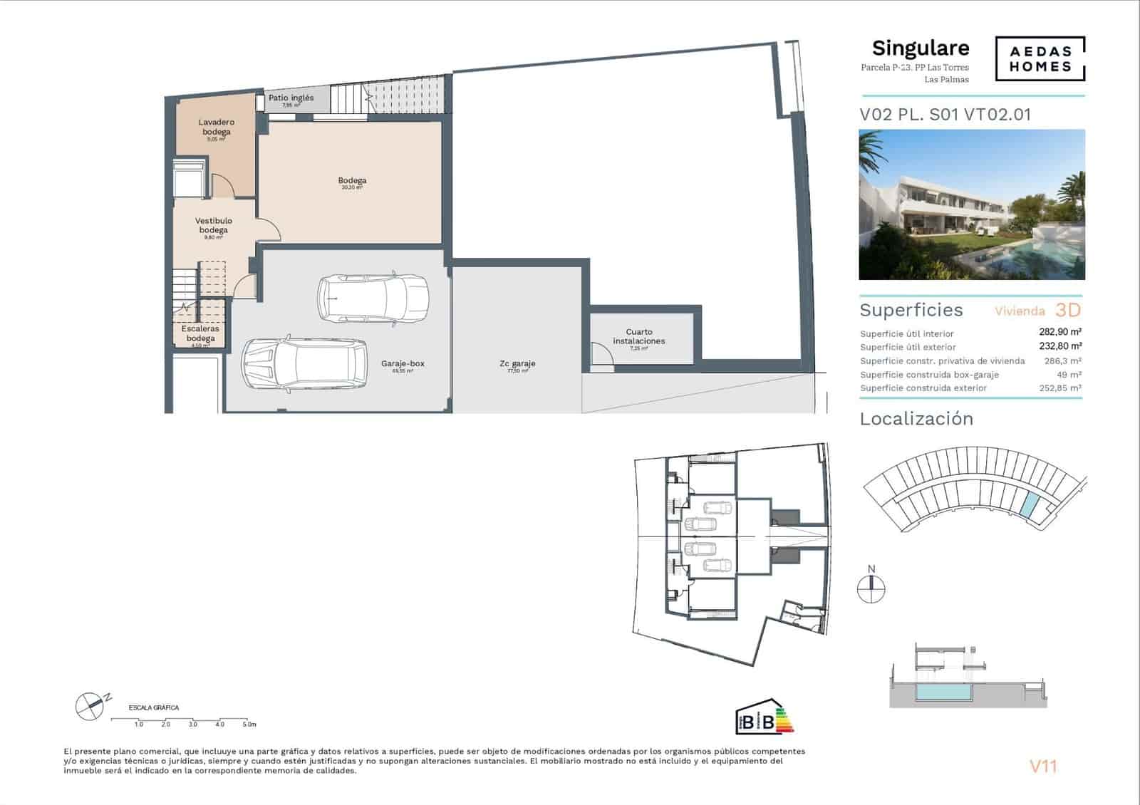 3 soveværelse Villa til salg i Las Palmas de Gran Canaria med swimmingpool garage - € 1.033.000 (Ref: 7813869)
