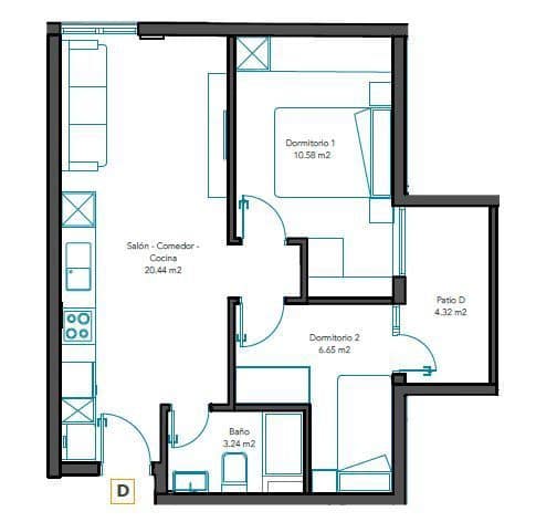 2 sypialnia Mieszkanie na sprzedaż w Las Palmas de Gran Canaria z garażem - 221 000 € (Ref: 8644755)