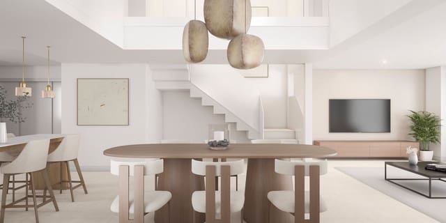 2 makuuhuone Paritalo myytävänä paikassa Meloneras, San Bartolomé de Tirajana mukana uima-altaan 
autotalli - 612 000 € (Ref: 8766616)