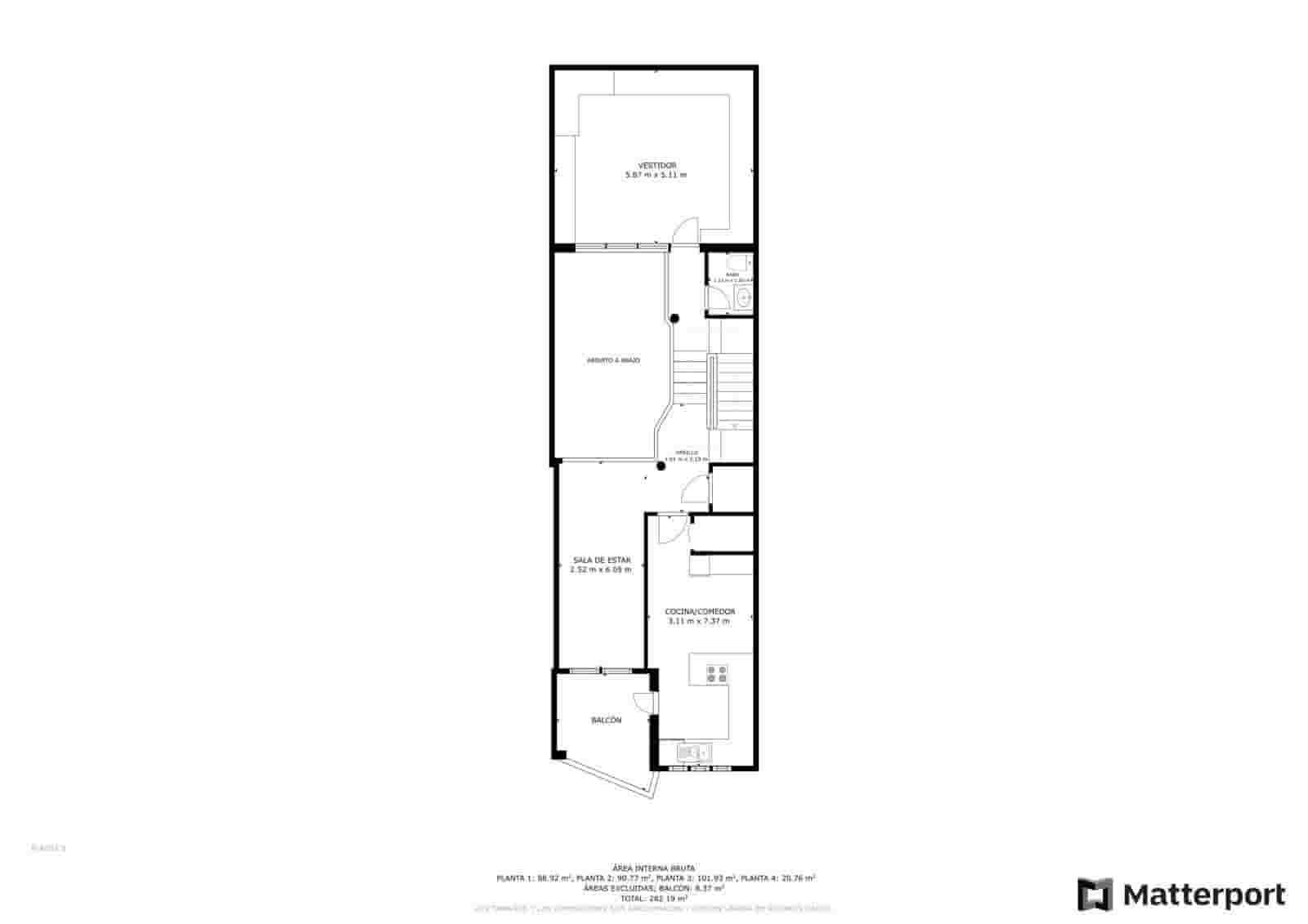 6 soveværelse Byhus til salg i Las Palmas de Gran Canaria med garage - € 2.100.000 (Ref: 9050702)