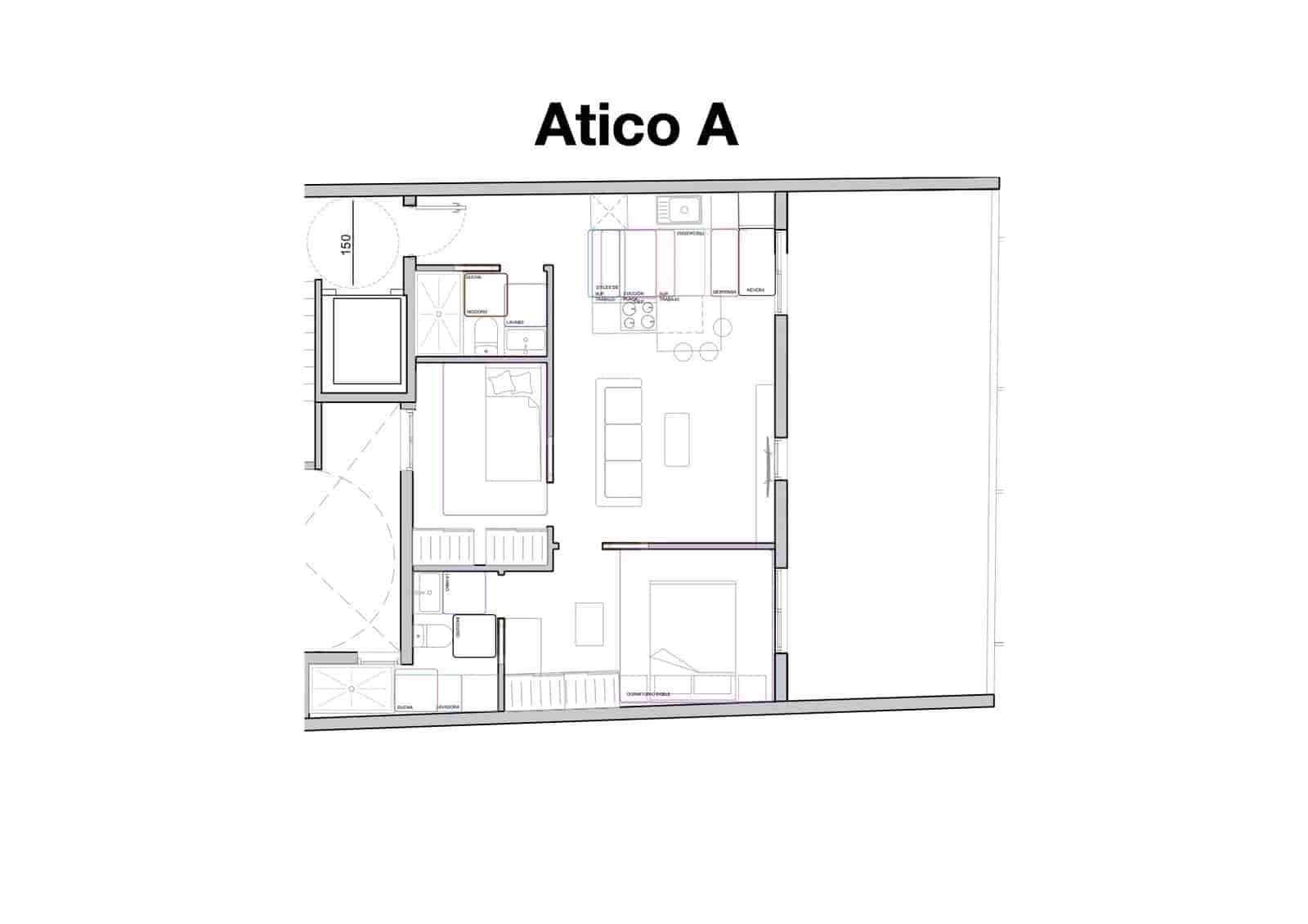 2 chambre Penthouse à vendre à El Tablero - 395 000 € (Ref: 9406208)