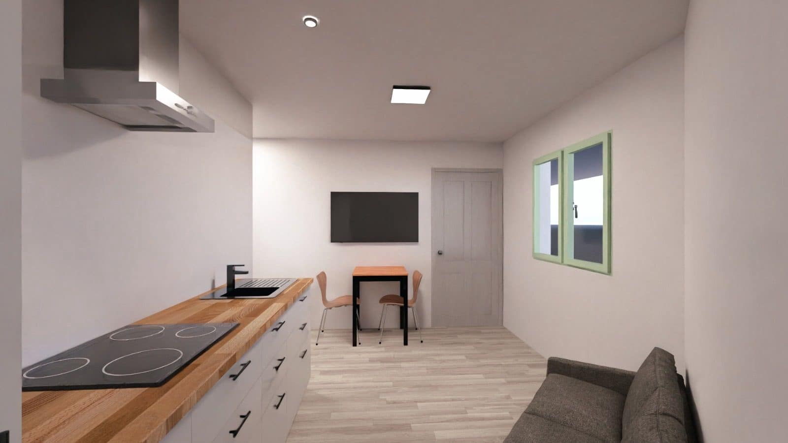 Piso de 1 habitación en El Tablero en alquiler - 900 € (Ref: 9526097)