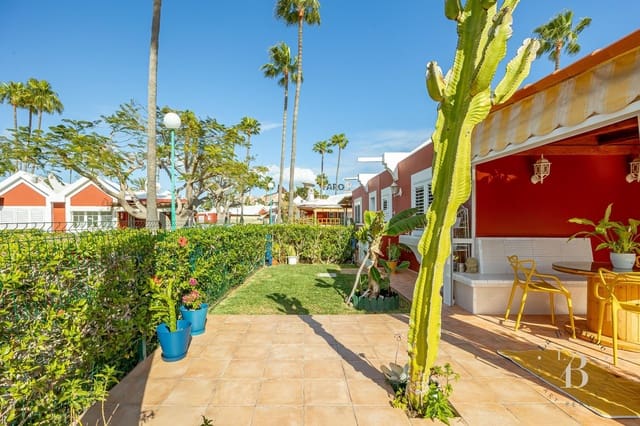 2 Zimmer Bungalow zu verkaufen in Campo Internacional, San Bartolomé de Tirajana mit Pool Garage - 375.000 € (Ref: 9721068)