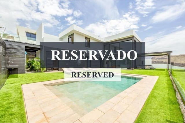 4 slaapkamer Villa te huur in Monte León, San Bartolomé de Tirajana met zwembad garage - € 3.000 (Ref: 9880550)