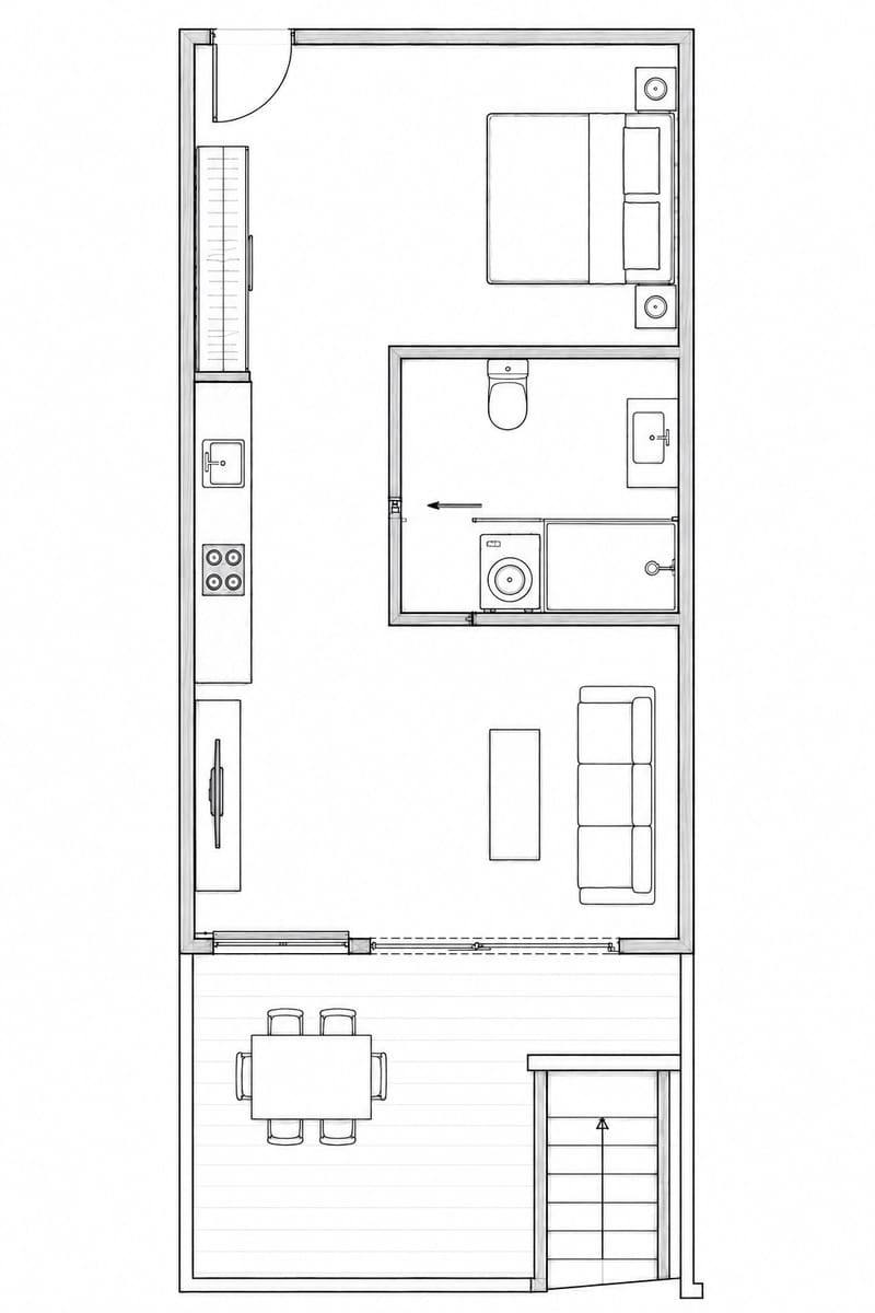 1 Zimmer Bungalow zu verkaufen in Campo Internacional mit Pool Garage - 238.000 € (Ref: 9902775)