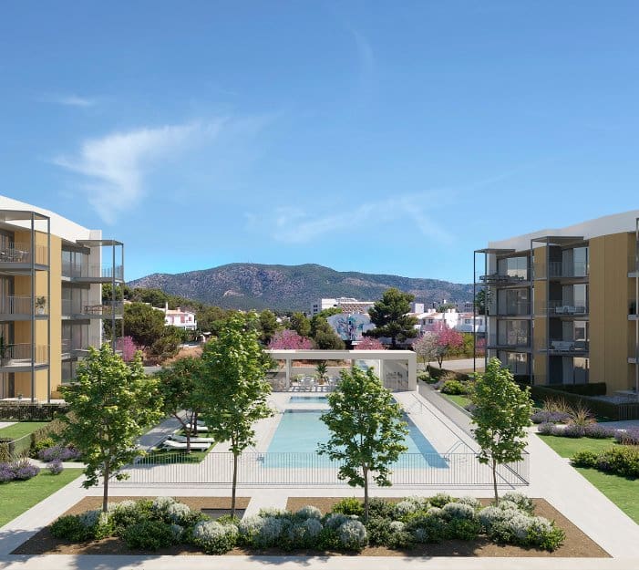 1 soverom Leilighet til salgs i Palmanova med svømmebasseng garasje - € 330 000 (Ref: 7461592)