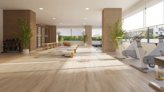 2 sypialnia Mieszkanie na sprzedaż w Recinto Ferial Cortijo Torres, Miasto Málaga z basenem garażem - 345 000 € (Ref: 8986251)