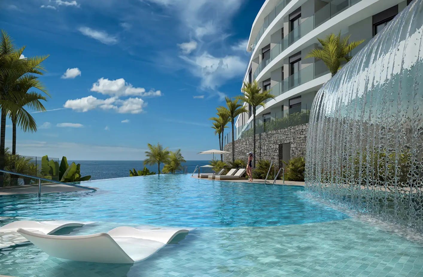 2 soveværelse Lejlighed til salg i Santa Cruz de Tenerife med swimmingpool garage - € 1.290.000 (Ref: 9009169)