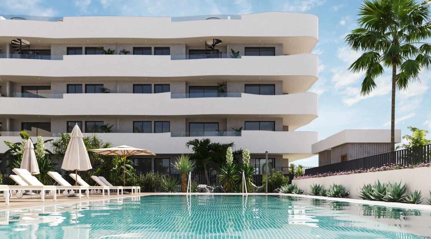 2 soveværelse Lejlighed til salg i Granadilla de Abona med swimmingpool - € 350.000 (Ref: 9009213)