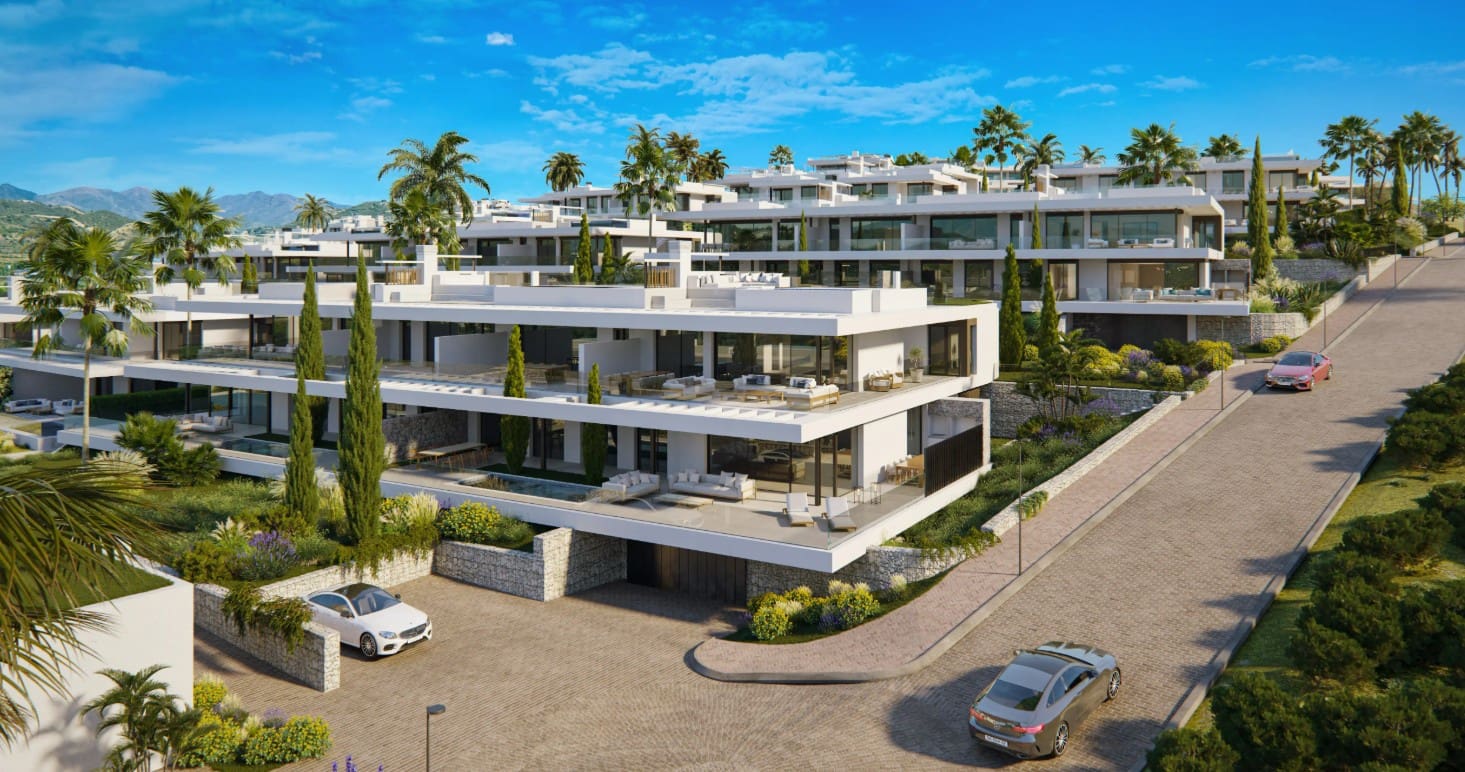 2 makuuhuone Rivitalo myytävänä paikassa Marbella mukana uima-altaan 
autotalli - 890 000 € (Ref: 9133305)