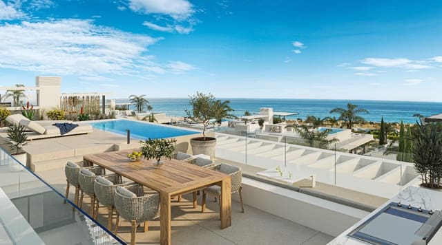 2 sypialnia Apartament przy plaży na sprzedaż w Bahía de Marbella, Marbella z basenem garażem - 850 000 € (Ref: 9133305)