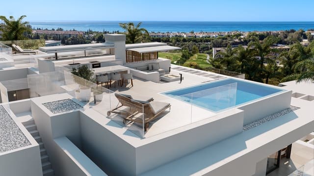 3 sypialnia Apartament przy plaży na sprzedaż w Bahía de Marbella, Marbella z basenem garażem - 1 385 000 € (Ref: 9133307)